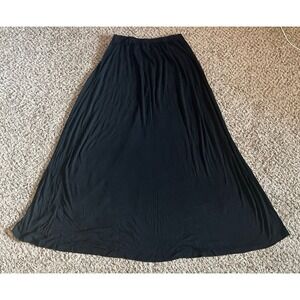 SHEIN Women's Black Maxi Skirt Size Medium